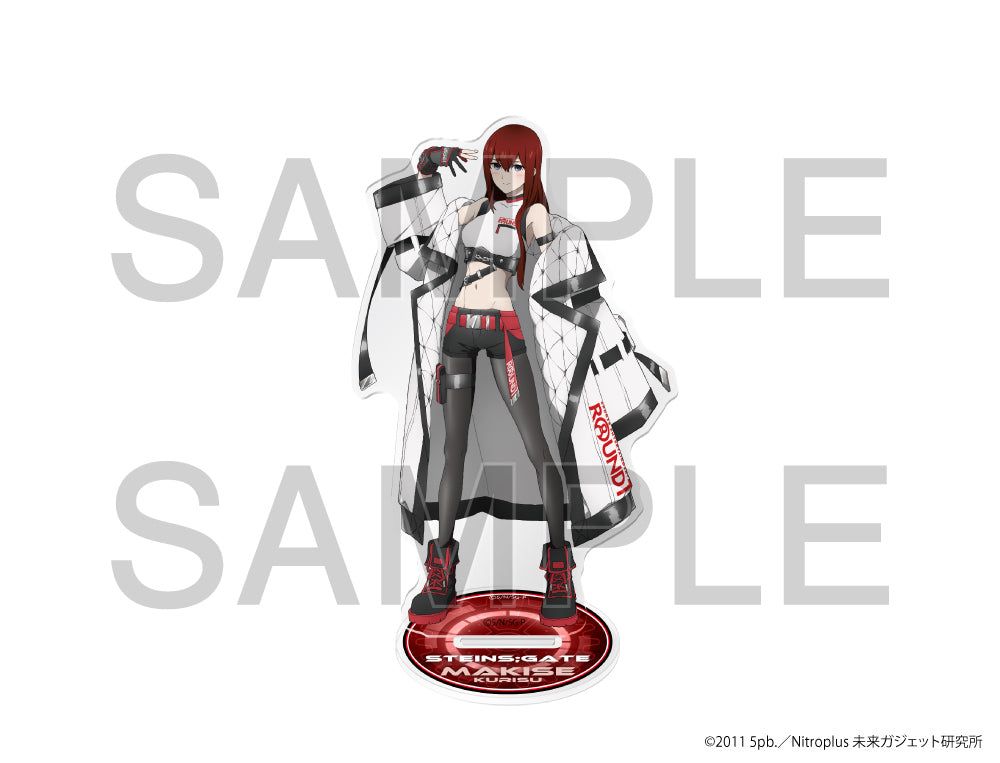 新品未開封　アクリルスタンド 牧瀬紅莉栖　シュタインズゲート マジゲット限定 2027年2月発送予定】ラウンドワン×シュタインズ・ゲート アクリル