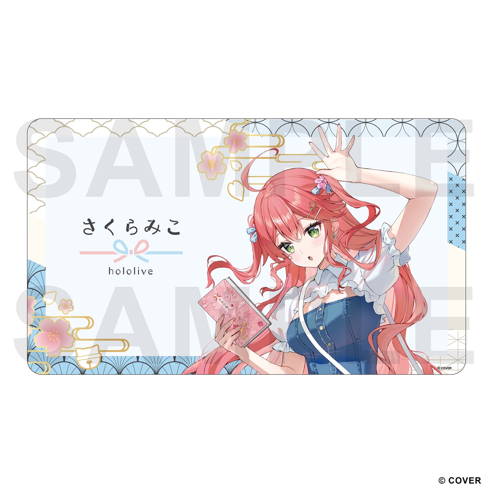 12月発送予定】さくらみこ デスクマット 夏Ver． – COCOストア