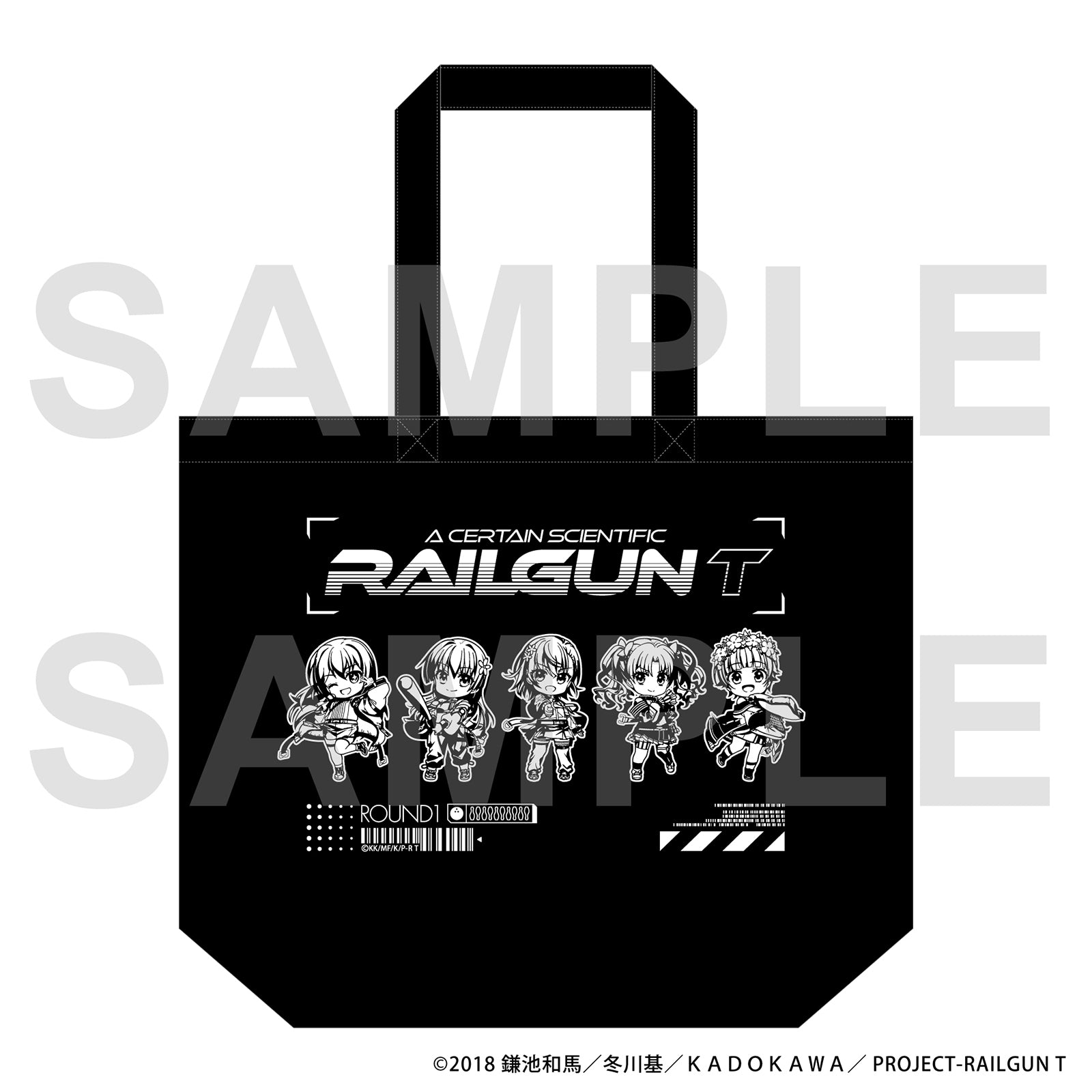 11月発送予定】ラウンドワン×とある科学の超電磁砲T トートバッグ