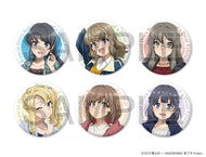 【2027年3月発送予定】ラウンドワン×青春ブタ野郎はディアフレンドの夢を見ない　缶バッジ　等身A