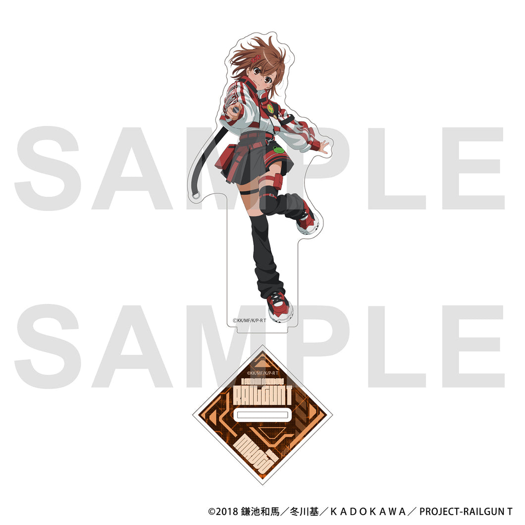 11月発送予定】ラウンドワン×とある科学の超電磁砲T アクリルスタンド