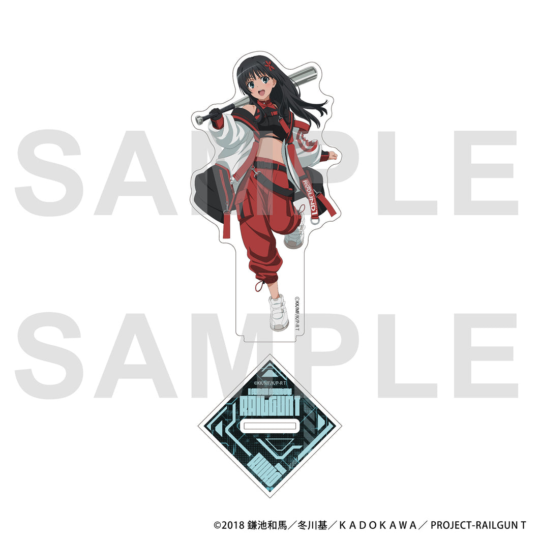 鐘ト銃声 狂ヰ散流 アクリルスタンド 11月発送予定】ラウンドワン×とある科学の超電磁砲T アクリルスタンド